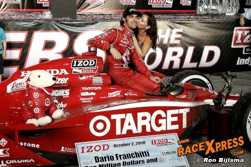 Dario Franchitti Indy Car Champion 2010